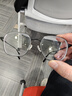 依视路（ESSILOR）男女款商务超轻镜框可配依视路镜片光学近视定制防蓝光平光眼镜 钛+金属-全框-4008BK-黑色 镜框+依视路膜岩高清1.60现片 实拍图