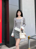 蔻一（Cnoles）包包女士2025最新款通勤斜挎水桶包单肩小手提包白色女生包包 实拍图