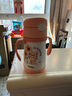 膳魔师（THERMOS）儿童保温杯8M+水杯吸管杯学饮杯316L不锈钢超轻畅吸杯305ml TCKC 实拍图
