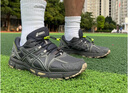 亚瑟士ASICS男鞋越野跑步鞋抓地稳定运动鞋耐磨跑鞋GEL-KAHANA 8 蓝灰色 39 实拍图