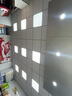 湘哲 led平板灯600 600格栅灯办公室集成吊顶灯嵌入式扣板灯面板灯 工程高亮-38W-600*600mm 实拍图