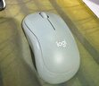 罗技（Logitech）M221 轻音鼠标 无线鼠标 办公鼠标 对称鼠标 带无线微型接收器 薄荷绿 实拍图