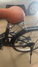 永久（FOREVER） 折叠自行车女款超轻便携小型男变速上班单车成人大人 免安装 高配-单速-黑色 22英寸（适合身高150-175CM） 实拍图
