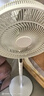 美的（Midea）【幸运草安睡1S】一级能效直流变频声控电风扇家用遥控卧室静音落地扇台式桌面抗菌大风力转页扇 实拍图