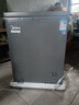 美的（Midea）100/143/200/301升卧式冰柜冷柜家用商用无风低霜可冷藏冷冻一级能效大容量囤货小型 【热销爆款】减霜80%-- 143L 钛钢灰 实拍图