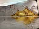 Dincmei顶创美客厅装饰画3d立体墙贴画自粘沙发背景墙现代简约轻奢山水壁画贴纸 21.锦绣山河 宽240cm-高120cm 自粘装饰画【背面带胶】 实拍图