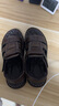 【厂家直销】凉鞋男士夏季新款牛皮沙滩鞋真皮厚底防滑大码凉拖鞋 棕色 37 实拍图
