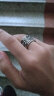子午线 四大神兽戒指扳指潮人男款个性指环宽版单身复古食指大拇指戒子 美码10号(内径2.0cm周长6.3cm) 实拍图