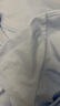 拇指白小T 【断码清仓】男士短袖t恤男短袖纯棉衣服打底衫易打理上衣 【丝光棉】天蓝女款-无T标 L 实拍图