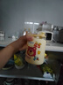 【采销推荐爆款】卡通随手吸管杯草莓熊玻璃杯牛奶杯早餐杯伴茶饮 随机颜色 400ml 1个装 实拍图