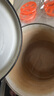 欧丽家注意容量珐琅搪瓷搪瓷杯子大茶缸家用大容量厚怀旧老式铁瓷茶缸子 12cm青花瓷 1200ml 1只 实拍图