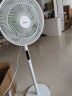 美的（Midea）【幸运草安睡风扇1S】直流变频轻音家用立式声控电风扇柔风落地扇台式桌面大风量一级能效抗菌电扇 实拍图
