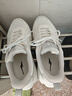 鸿星尔克运动鞋秋季男鞋透气运动鞋轻便跑鞋百搭老爹鞋男子休闲鞋桀骜2.0 微晶白/白露灰 42 实拍图