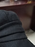 卡蒙（Kenmont）加绒毛线帽子女秋冬季韩版后托堆堆帽百搭英伦针织帽2618 黑色2771（纯色款） 可调节57cm 实拍图