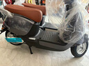 立马电动摩托车【新品热销】MINI 80公里超长续航电动车60V20Ah铅酸电池1200W电机 海岸灰 实拍图
