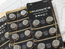 德力普（Delipow）LR44纽扣电池 AG13/L1154/A76/35A/SR44碱性1.5v适用电子手表玩具【30粒装】 实拍图