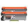 连盛适用兄弟DCP-7080D打印机硒鼓 兄弟7080d粉盒 brother墨盒 tn2325墨粉盒【一键续打】6500页 2支装 实拍图
