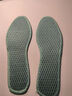 鞋垫男吸汗防臭艾草除臭鞋垫女多功能磁疗按摩四季鞋垫透气不闷脚 艾草除臭 吸汗透气 绿色1双 38 实拍图