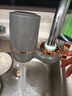 美的（Midea）净水器水龙头过滤器家用自来水滤水器直饮前置过滤器厨房卫生间通用除水垢除余氯双出水可清洗滤芯 一机三芯【两年免换滤芯】 实拍图