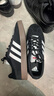 adidas T头鞋 VL COURT复古板鞋德训鞋男女阿迪达斯轻运动   黑色/白色JS3004   40 实拍图