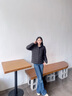 波司登（BOSIDENG）25年新款短款轻薄羽绒服女90绒户外野营登山旅游外套B250131006 黑色8056-25-经典极简风 XS 155/80A 实拍图