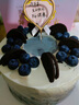 觅今生新鲜蓝莓蛋糕生日儿童同城配送当天到送男士男朋友水果奶油蛋糕 实拍图