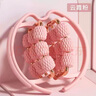 杜威克腿部按摩器环形夹腿滚轮滚轴大小腿肌肉放松狼牙棒泡沫轴 粉 实拍图