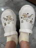 斯凯奇（Skechers）洞洞鞋女士夏季凉拖鞋泡泡鞋透气厚底增高外穿沙滩鞋踩屎感 实拍图