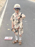 G.DUCKKIDS小黄鸭童装哪吒衣服男童套装夏季薄款帅气儿童汉服男孩古风两件套 图片色 120 建议5~6岁【110-120cm】cm 晒单实拍图