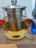金灶（KAMJOVE）泡茶壶飘逸杯 耐热玻璃茶具功夫办公室花茶壶 茶水分离杯茶壶家用 A-02 500ml 实拍图