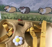 嬉皮狗小狗狗牵引绳背心式遛狗绳子小型犬胸背带狗链子XL码 建议15-28斤 实拍图
