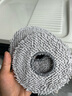 万创 适配石头扫地机器人配件P10 Pro/P10S拖布抹布地面清洁液集尘袋滤网主刷滚刷边刷清洁剂耗材配件 灰色抹布4片 实拍图