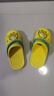 B.Duck小黄鸭童鞋儿童拖鞋男女童耐磨家居鞋洞洞鞋5302嫩黄32 实拍图