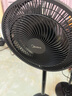 美的（Midea）【超级单品】七叶轻音立式电风扇家用柔风落地扇台式桌面小型风扇大风量节能摇头宿舍电扇 SAF30AB 实拍图