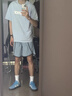 adidas T头鞋 VL COURT复古板鞋德训鞋男女阿迪达斯轻运动   蓝色/亮白/树脂黄(推荐女生选小半码)   37 实拍图