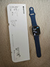 Apple/苹果 Watch Series 10 智能手表GPS+蜂窝款42毫米银色铝金属表壳丹宁色运动型表带S/M MWXJ3CH/B 实拍图