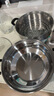 美厨（maxcook）不锈钢二层蒸锅 28cm复底火锅汤锅多用锅 电磁炉通用 MCWA561 实拍图