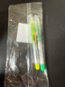 白雪文具5色荧光笔 斧型笔头重点标记笔记号笔 手账彩色荧光笔 2支套装 PVP626 实拍图