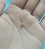 金小貅黄金转运珠女足金999路路通古法珠手链DIY隔珠散珠手链送礼编绳 4mm[古法]0.1-0.12g加厚版 实拍图
