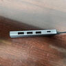 绿联USB3.0分线器USB扩展坞拓展坞 集线器HUB高速4口转接头转换器Type-c笔记本电脑台式机一拖多延长线 USB3.0【USB*3+Type-C】0.2米 实拍图
