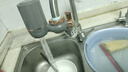 美的（Midea）净水器水龙头过滤器家用自来水滤水器直饮前置过滤器厨房卫生间通用除水垢除余氯双出水可清洗滤芯 一机五芯【四年免换芯】 实拍图