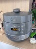 美的（Midea）【国家补贴】0涂层精钢厚釜电压力锅5L双胆全自动智能预约家用煲汤煮饭电饭煲C5856G高压锅4-6人 实拍图