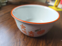 碗盘套装家用2024新款大吉大利釉下彩乔迁餐具新婚礼品碗蝶筷组合 5.0英寸饭碗【10只装】 大桔大利 实拍图