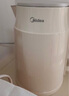 美的（Midea）【国家补贴】烧水壶电热水壶大容量 家用水壶烧水304不锈钢 双层防烫智能防干烧多重防护无缝内胆 1.5L 暖壶圆墩墩MK-SHM1569 实拍图