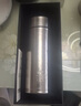 丽贝德商务钛杯保温杯内外纯钛泡茶杯大容量礼盒 皓月银 460ML 实拍图