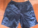 安踏（ANTA）大地之壳丨户外防晒冰丝凉感短裤梭织透气五分裤男秋季运动裤子 【防晒冰丝防泼水】深夜蓝-9 L(男175) 实拍图