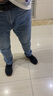 真维斯（Jeanswest）王一博代言牛仔裤男夏季薄款天丝舒适修身直筒高端潮牌休闲裤子男 蓝色【天丝薄款】 32 码(2尺5) 实拍图