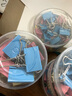 得力（deli）【超级爆款】24只32mm彩色长尾夹票夹 3#中号金属燕尾夹票据文件夹办公 24只/筒 8553ES 实拍图