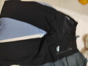 JEEP SPIRIT吉普休闲裤男夏季冰丝裤户外运动裤百搭弹力速干 黑色直筒 XL 实拍图