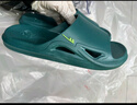 回力静音男士室内户外穿厚底防滑速干洗澡凉拖鞋HL3A23深绿44-45码 实拍图
